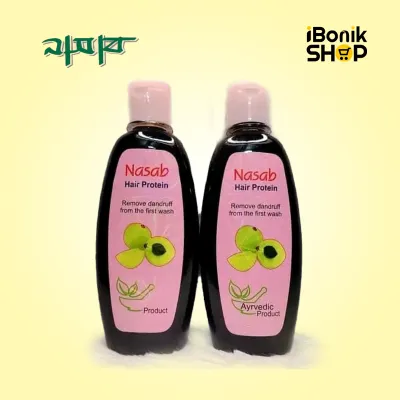 Nasab Hair Protein - নাসাব হেয়ার প্রোটিন (Shampoo)